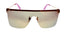 Converse Mens Rose Gold Front Mount Flatt Metal Shield Sunglass H119